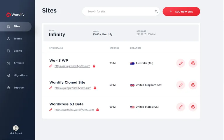 Save with Wordify Infinity WordPress Hosting